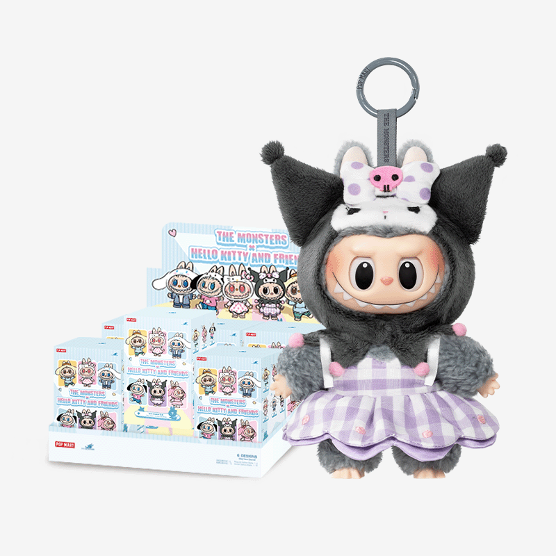 THE MONSTERS × Sanrio Characters Plush Pendant