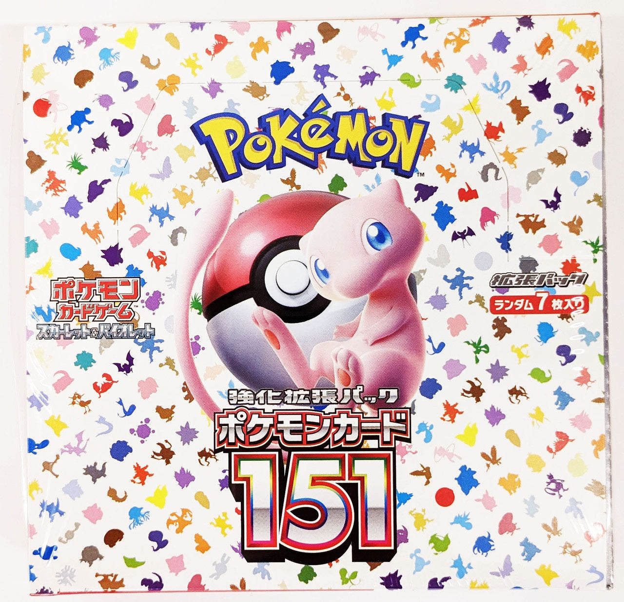Pokémon Card 151 — Japanese Sealed Booster Box