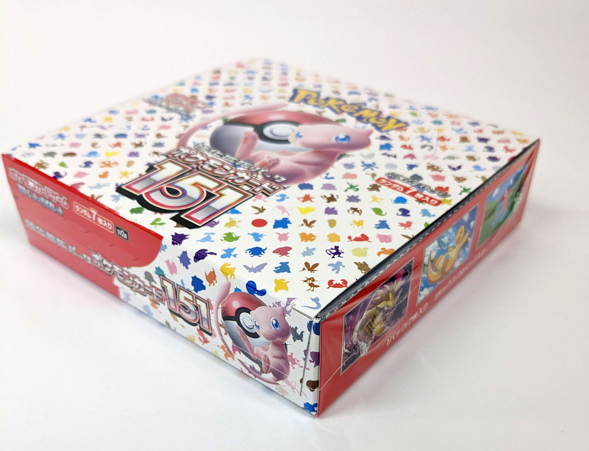 Pokémon Card 151 — Japanese Sealed Booster Box